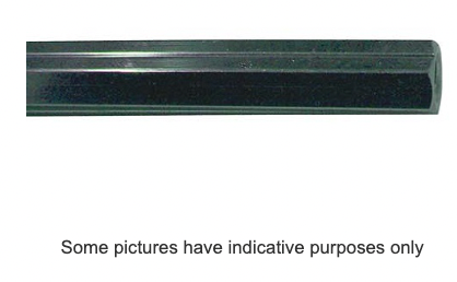 TIE ROD 220MM - BLACK ANODIZED