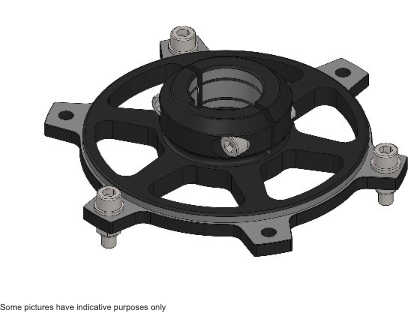 SPROCKET CARRIER 30MM WITH BOLT AND WASHER