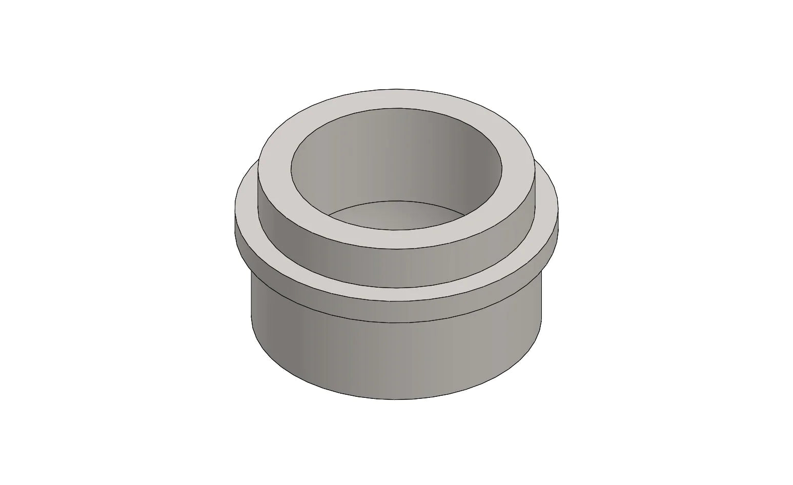BUSH - NEUTRAL 0° FOR STANDARD C/SUPPORT - BOLT M8/10