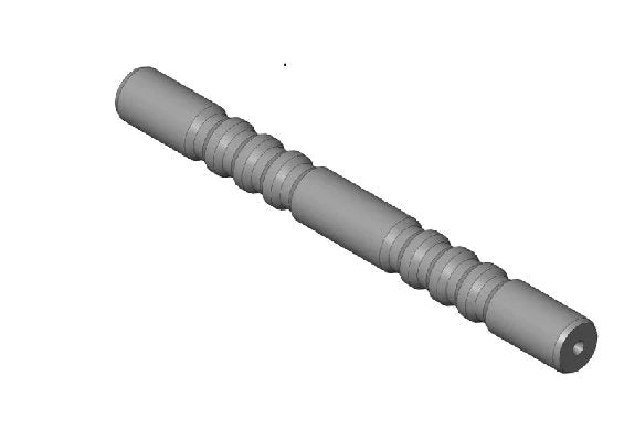 TEFLON TORSION BAR 30X285 BLACK