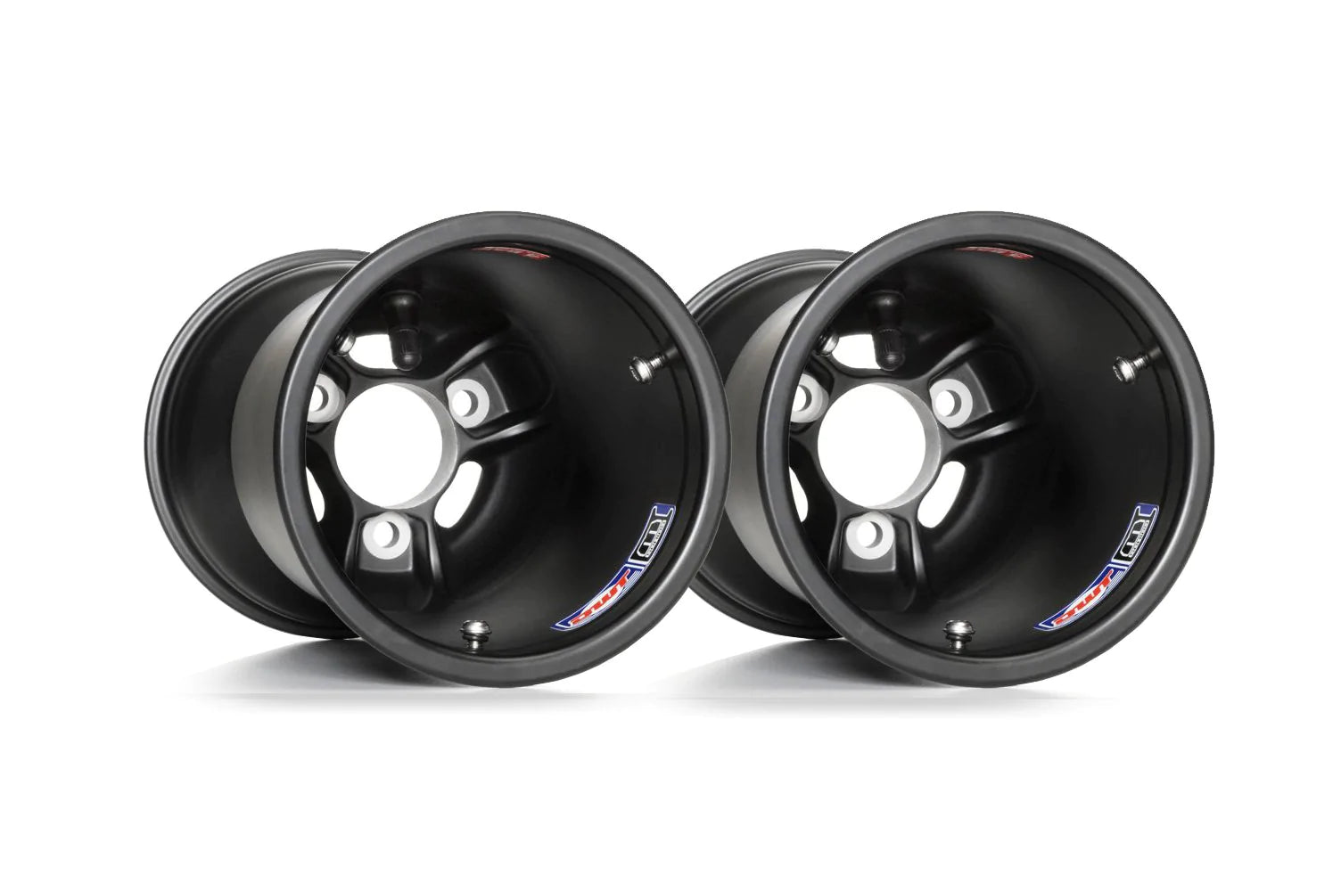 SET OF TWO REAR WHEELS DOUGLAS BLACK 212LV