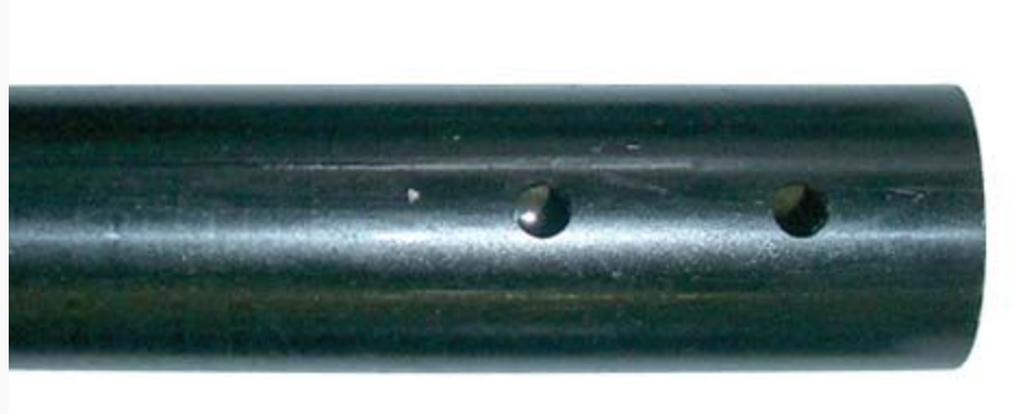 REAR AXLE 40X3X1040MM MEDIUM - BURNISHED