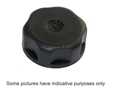 FUEL TANK CAP KG BLACK (WITHOUT OR)