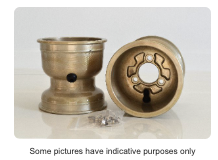 EUROSTAR WHEELS SET (2 PC) FRONT 132MM GROUPS 1&2 WHEELBASE 58 MG HQ F