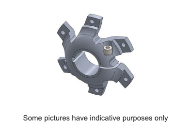 SPROCKET CARRIER 40MM WITH BOLT AND WASHER