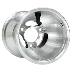 WHEEL SET 180-130MM ALUMINIUM SILVER  Set of 4 Front and Back 206 or rain