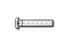 BOLT TBEI M6X20 - WHITE GALVANIZED
