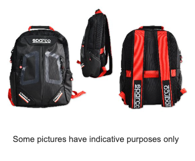 Sparco school bag discount
